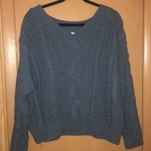 Over-Sized Knit Sweater